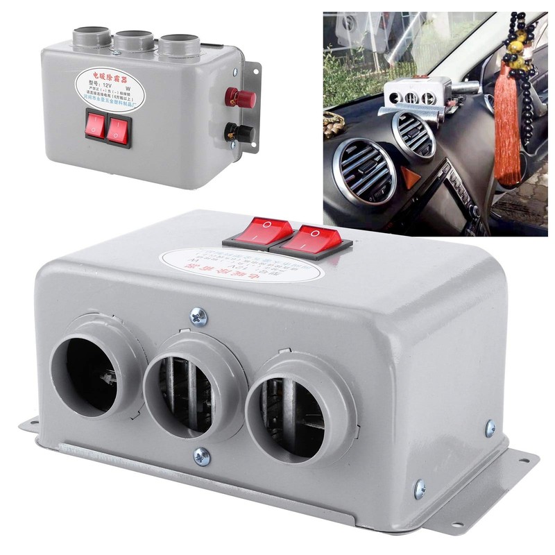 Portable Heater for Car 3 Hole 600W-800W Fast Heating Winter