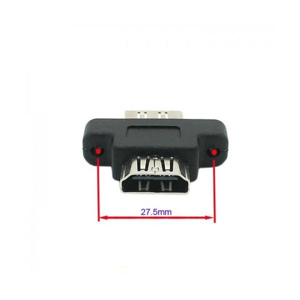 cablecc HDMI Female to HDMI 1.4 Female Extension Extender Coupler