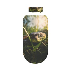 WZYCWB Snake Newborn Swaddle Blanket Set, Including Headband, Warm and Comfortable, The Best Gift, a Must-Have for Baby Bathing!