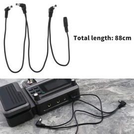 LALOCAPEYO9V DC Daisy Chain 3 4 5 -Plug Power Cable Splits Your 1-Way Power Supply into 3 4 5 Ways. Definitely a Must-Have for Your Pedal Board(1 to 3 Way)