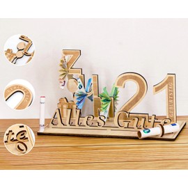 Giftota Money Gifts Birthday 21, Gifts for 21st Birthday Man Woman 21st Gifts Wooden Decoration
