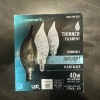 Eco-Smart Ecosmart 40W Daylight Dimmable E12 Candelabra Base LED Bulbs