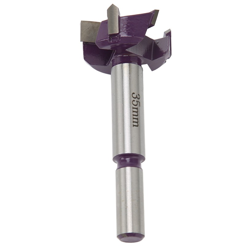 Concealed Hinge Jig Bit 3 Flute Woodworking Hole Punch Drill
