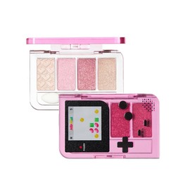 ETUDE Play Color Eyes Mini Gogo Glory Light / 4 Color Palette Eyeshadow Glitter Shimmer Matte Heisei Retro 1 Piece