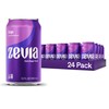 Zevia Zero Sugar Soda, Grape, 12 oz Cans (24-Pack) –