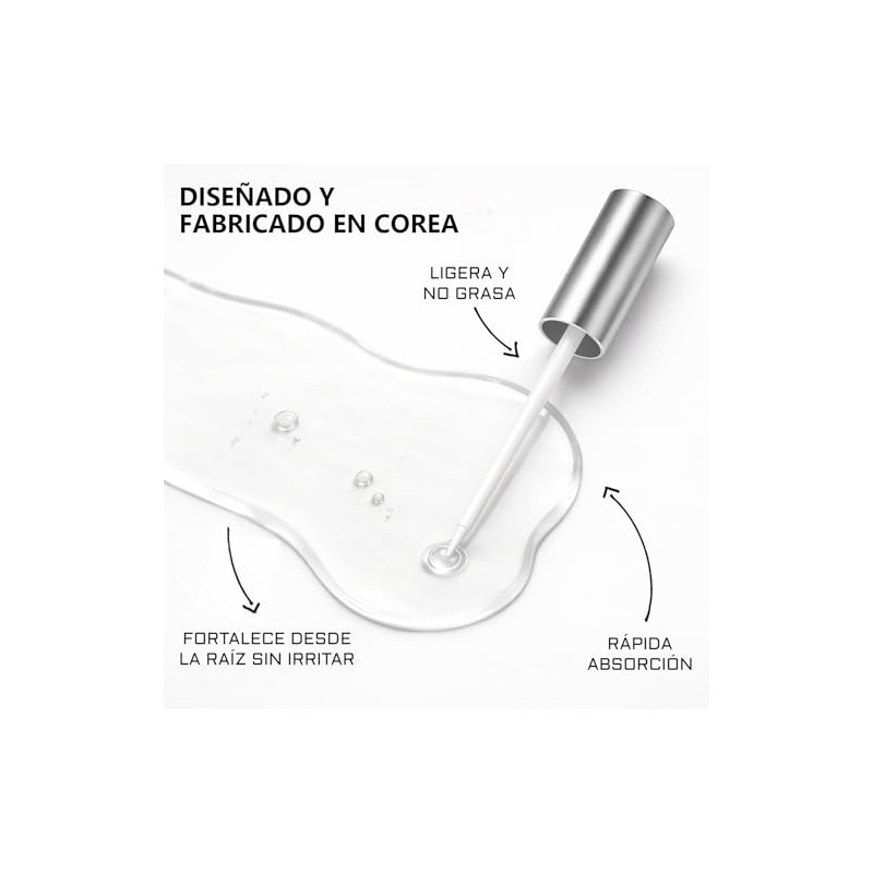 WEUD Serum Pestañas Coreano con Multi Péptido y Biotina B7,