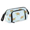 KOPIRIT Cartoon Turtles Blue Pencil Case Pouch Big Capacity Pencil