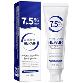 Hydroxyapatite Enamel Care Toothpastes, Long-Lasting Fresh Breath (1pc), Hydroxyapatite Toothpaste for Enamel Protection,