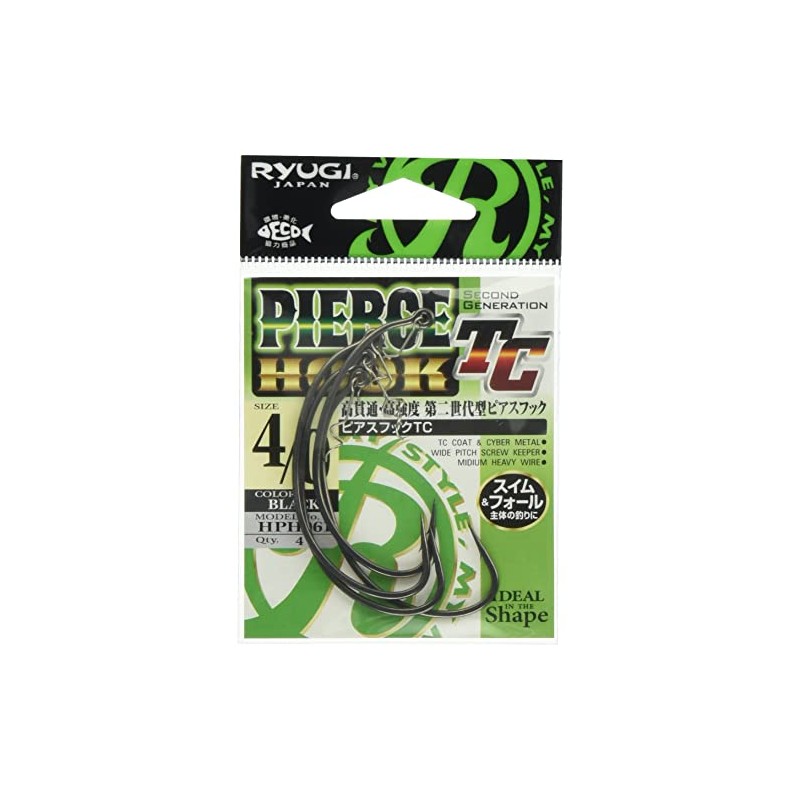 RYUGI HPH061 Piercing Hook TC 4/0 Fishing Hook