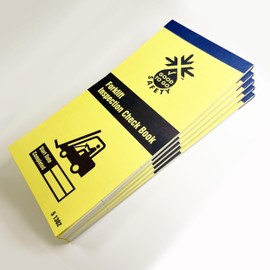 Good To Go Safety Forklift Check Books - Pack of 5 Books (51302) - total of 125 inspections