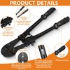 TooTaci Wire Rope Crimping Tool Kit, Include 14 inch Swaging