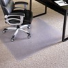 Chair Mat for Carpet- Medium Pile, 48"x 72" Rectangle, Clear