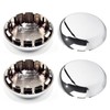 DewFlew 4Pcs Wheel Center Caps for Chevy S10 Blazer Wheel