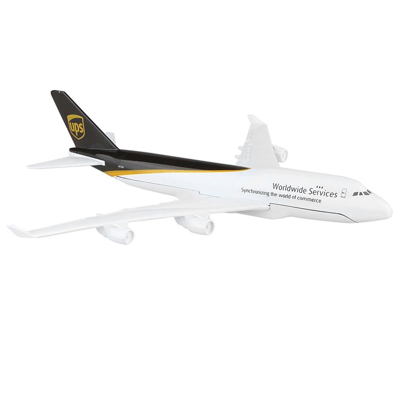 LESES Diecast Plane Model 1:400 Scale UPS Boeing 747 Airplane