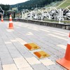 CLISPEED 6 Pieces Reflective Road Markings Driveway Plaster Reflector Optimal
