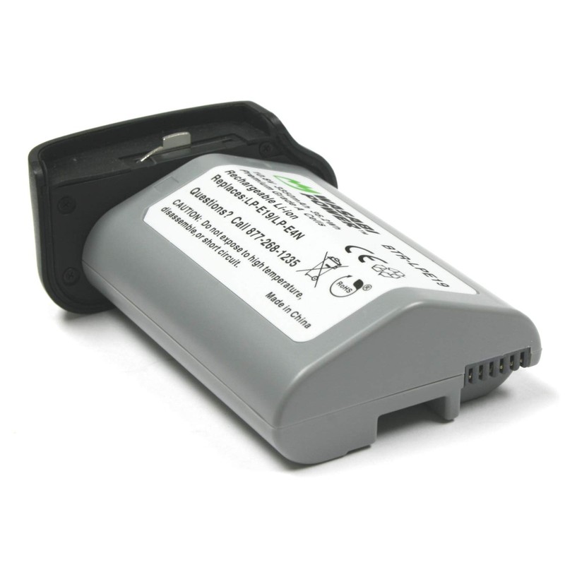 Wasabi Power Battery (2-Pack) for Canon LP-E19 and Canon EOS