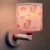 Dalber Children's Wall Lamp, Children's Lampshade, Pink