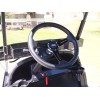 Huskey 13" Golf Cart Steering Wheel Carbon Fiber Look W/