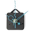 FunnyToday365 Blue Diy Tool Hand Work Quartz Wall Clock Spindle