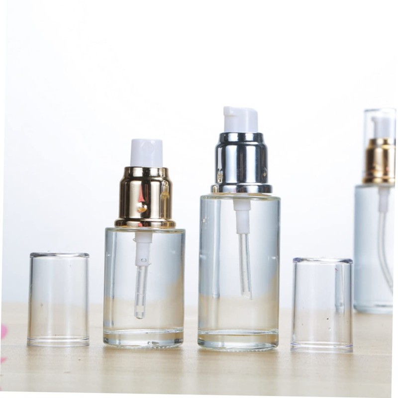 OHPHCALL Travel Essential Portable Pump Bottles for Cosmetics Oils 50ml