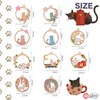 Lubonarie Charm Cat Parts, Handmade Accessory Parts, Flowers, 10 Types,