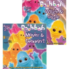 BOOHBAH 2x PACK Movin Groovin & Wiggle Giggle PC Game for Ages 2-5
