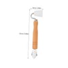 SHINEOFI Wallpaper Smoothing Roller with Handle Durable Wallpapering Seam Roller