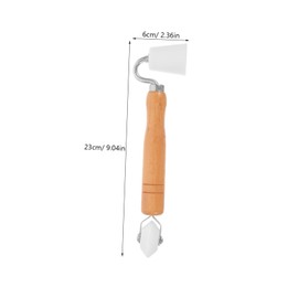 SHINEOFI Wallpaper Smoothing Roller with Handle Durable Wallpapering Seam Roller Tool for Smoothing and Wrinkle Prevention Wallpaper Application