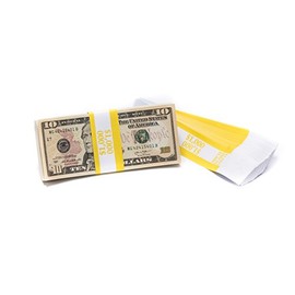 Barred ABA $1,000 Currency Band Bundles (2,000 Bands)