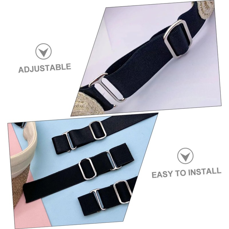 Outanaya Summer Cap 3pcs Cap Extender Extender Adjustable Visor Hat
