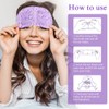 Máscara de Ojos de Vapor,12 Paquetes Máscara de Dormir Desechable