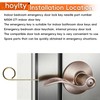 M504-271 Emergency Keys, Interior Bathroom Door Key, Bedroom Emergency Door
