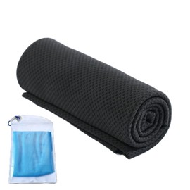 Mies' Cooling Towel with Hook, Cooling Towel, Cooling Towel, Absorbent Towel, UV Protection, Outdoor Cool Towel, Sports Towel, Quick Dry Towel, Super Absorbent, Lightweight, Quick Drying, Heatstroke