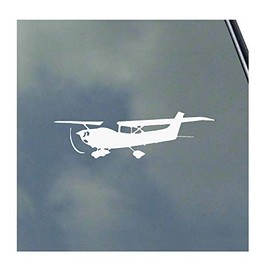 Cessna 182 Pilot Vinyl Sticker Decal Skylane Bush Flying