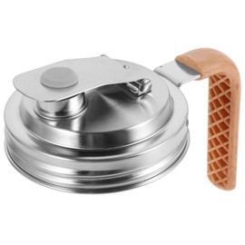 Luxshiny Mason Jar Sealing Lid Wide Mouth Mason Jar Spout Mason Jar Covers Mason Jars Lid Round Jar Lid Replacement Mason Jar Pour Lid Mason Jar Pourer Mason Jar Drinking Cover