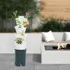 Stand Stacking Strawberry Planting Pots Vertical Planter Flower Garden Tower