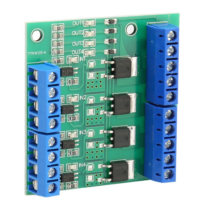 MOS Driver Module 4 Way Field Effect PLC Amplifier Board