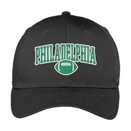 Philadelphia Vintage Hat for Football Fans (Black Hat)