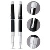 CROSS Beverly Black Lacquer Rollerball Pen with Polished Chrome Appointments