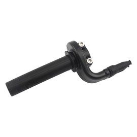 7/8" Dual line Handle Throttle Grips, 22mm Motorcycle Quick Turn Handlebar Throttle Twist Grips Accelerator for Motorcycle Scooter ATV Dirt Bike(Black)