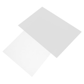 TEHAUX 10pcs Sanded Shrink Sheets for Crafts Blank Shrink Film Paper for Boys and Girls Creative Projects Travel-Friendly Art Material for Keychains and Ornaments