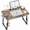 DECOSIS Laptop Desk for Bed Height Adjustable, Lap Bed Table