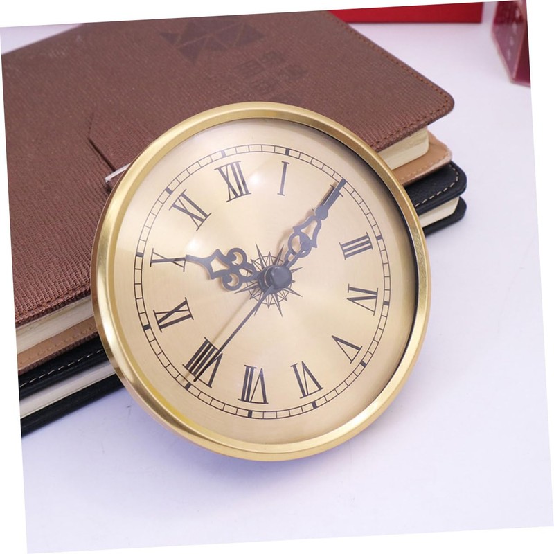 STOBAZA Antique Decor Retro Clock Silent Clock Roman Capitals Pointer