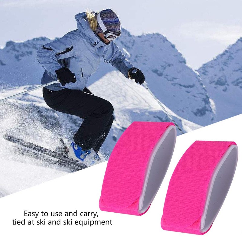 Alomejor Ski Carrier Strap Ski Straps Ski Ties Bands Luggage