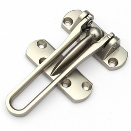 Heavy-Duty Door Security Latch (Silver) DP76686 2ea