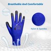 MANUSAGE Safety Work Gloves Microfoam Nitrile Coated, Firm Grip Gloves