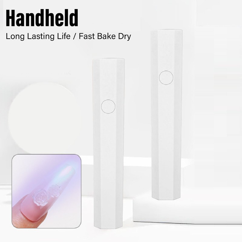 Handheld Nail Lamp Soft Light 1pcs LED Portable Cute Mini