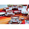 Cactus Canyon Ceramics Salsa Bowls - Spanish Terracotta White Decor
