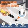 3-Piece Drain Cleaning Bladder Kit for Effective Clog Removal