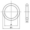 AERZETIX - Set di 20 Guarnizioni O-Ring Torico di Tenuta